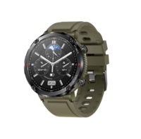 Montre connectée de sport d'extérieur DF T30 avec écran rond de 1,6 pouce, appels Bluetooth, montre intelligente Android