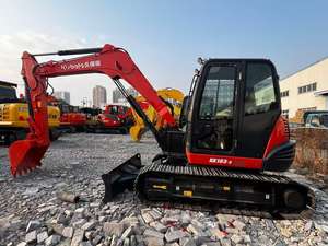 Kubota-Miniexcavadora hidráulica con motor de oruga, pequeña máquina de construcción de movimiento de tierras, motor de bomba - Product Image 2