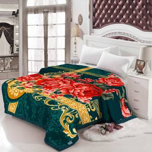 ผ้าห่มมิงค์ลายนูนสไตล์คลาสสิกแบบอาหรับ ดีไซน์ใหม่ น้ำหนัก 5.5 กก./6 กก./6.5 กก./7 กก. สำหรับฤดูหนาว - Product Image 3