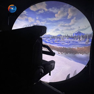 Simulatore di Movimento a 6 DOF per Parco Divertimenti al Coperto, Piattaforma Cinematografica 9D a Forma di Cupola, Cinema Volante a 360 Gradi - Product Image 4