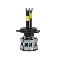 360 bombilla de luz de coche H11 H7 Led 9006 Canbus accesorios para automóviles 360 12V H13 H4 9005 Luces Focos Kit 9005 H4 faros Led