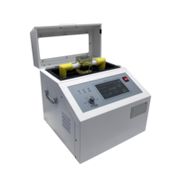 Probador automático de voltaje de ruptura de aceite Push PS-C1001 80kV, equipo de prueba de resistencia dieléctrica BDV para aceite de transformador