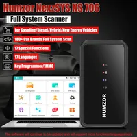 Humzor NexzSYS NS706 Sistema completo OBD2 escáner OBD 2 herramientas de diagnóstico de coche 17 servicios de reinicio ECU programador clave para coche de nueva energía