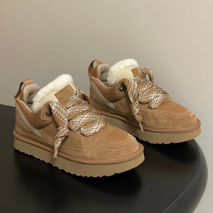 Nouvelles Bottes de Neige Hiver 2026 pour Femme – Modèle Haut de Gamme en Cuir Luxueux avec Amorti, Durables et Anti-Odeur - Product Image 1