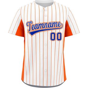 Custom Pinstripe <b>Baseball</b> Jersey Unisex Adult Sublimated Breathable Teamname 00 - Product Image 1