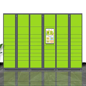 Lưu Trữ Gói Thông Minh Tủ Tùy Chỉnh Tự Động Điện Tử Parcel Delivery Drop Locker Cho Bưu Điện Express