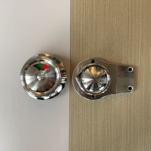 Cerradura para Muebles de 21-24 mm, Sin Llave, Diseño Minimalista con Luz Brillante, para Puertas de Baño y Divisiones - Product Image 1