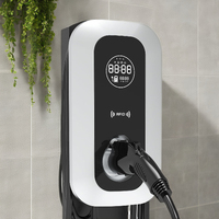 Chargeur EV JET Residential US J1772 monophasé 7 kW 32 A, prise Type 1, OCPP, Wifi, borne de recharge murale