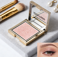 Palette de fards à paupières multichromes personnalisée à faible MOQ, pigmentée de luxe, marque privée, maquillage pailleté, palette de fards à paupières sans cruauté