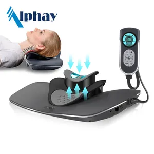 Dispositivo de tracción Cervical dinámico Alphay, masajeador de terapia de cuello Cervical para el cuidado del hogar