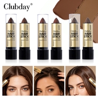Bâton de coloration capillaire naturelle professionnelle Clubday pour cheveux, pour couvrir les cheveux blancs, facile à nettoyer