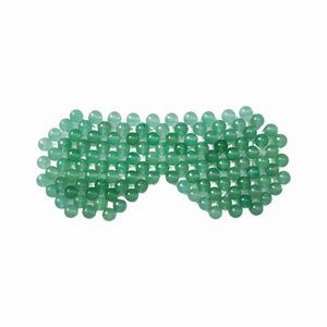 Outil de massage pour thérapie par le froid, gua sha en aventurine verte, outil de massage rafraîchissant, outil de beauté - Product Image 2