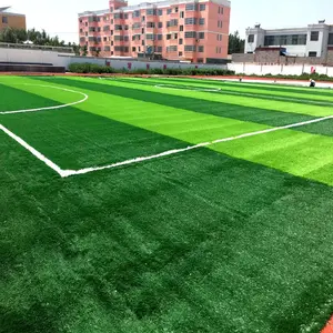 Tapete de grama artificial de alta densidade, 5-10 anos grama sintética para esportes ao ar livre de basquete para piso no campo