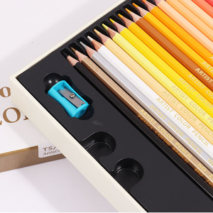 Crayons <span class=keywords><strong>de</strong></span> couleur professionnels FOSKA en bois à base d'huile, 7 pouces, pour artistes, débutants, enfants et adultes, en 72 ou 120 couleurs vives - Product Image 6
