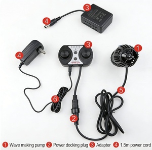 ปั๊มสร้างคลื่น SUNSUN CW-160 16000 ลิตร/ชม. เงียบพิเศษ DC 24V ปั๊มหมุนเวียนน้ำสำหรับ<span class=keywords><strong>ตู้</strong></span><span class=keywords><strong>ปลา</strong></span>ทะเลขนาดใหญ่ - Product Image 6
