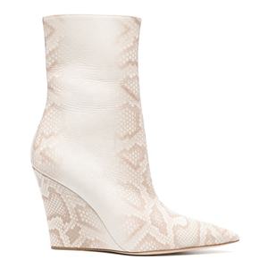 <span class=keywords><strong>Bottines</strong></span> sur mesure grande taille à bout pointu en cuir PU effet <span class=keywords><strong>serpent</strong></span>, <span class=keywords><strong>bottines</strong></span> à talon compensé pour femmes, fournisseur - Product Image 6