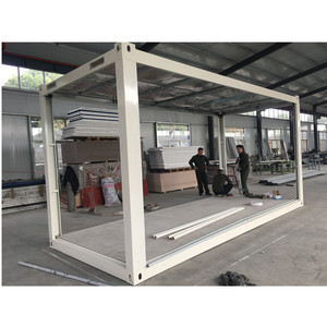 Structure de bureau mobile préfabriquée en acier, pliable, en kit, pour conteneur maritime, 20 pieds et 40 pieds - Product Image 5