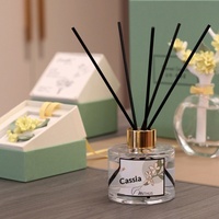 Diffuseur de parfum artisanal en céramique parfumé à l'Osmanthus, 90-120 jours d'aromathérapie, décoration pour la maison, chambre à coucher, coffret cadeau