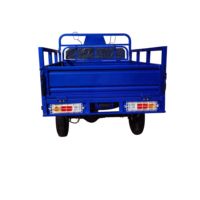 Tricycle agricole robuste de 200 cm³ avec fonction d'auto-déchargement, refroidissement par air, pour le transport de marchandises