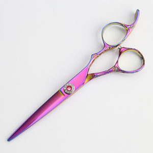 Professionele Japanse Kappersschaar Haarschaar Set Kleurrijk Goud Vg10 Rvs <span class=keywords><strong>Hair</strong></span> Dunner <span class=keywords><strong>Hair</strong></span> Knip Schaar