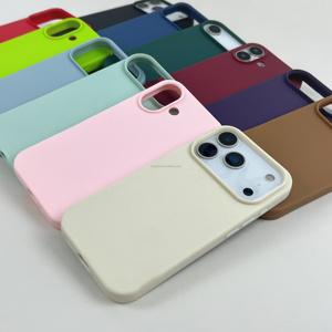 <span class=keywords><strong>Custodia</strong></span> Opaca Durevole da 1,6 mm Colore Puro <span class=keywords><strong>per</strong></span> iPhone 17 16 15 14 13 12 11, Cover Morbida di Lusso Anti-Shock <span class=keywords><strong>per</strong></span> <span class=keywords><strong>Cellulare</strong></span> - Product Image 6