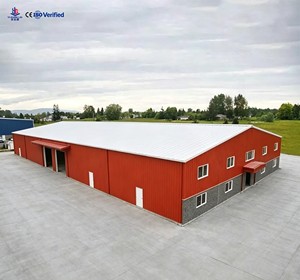 Quick Installation Light Steel <b>Frame</b> Prefabricated Industrial Warehouse Logistics Workshop Steel Storage Building - Product Image 3