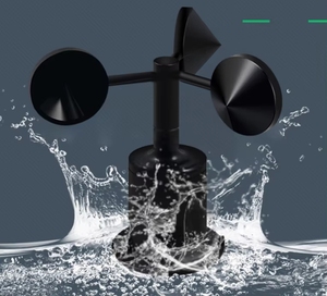 베이나사 OEM 공장도 가격 Rs485 출력 로라 로라완 고정밀 플라스틱 3컵 풍속 센서 미니 풍속계 데이터 - Product Image 5