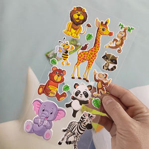 Autocollants doux et moelleux personnalisés en impression 3D d'animaux <span class=keywords><strong>pour</strong></span> bébés garçons et filles - Product Image 2