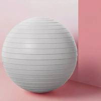 Lot de 40 ballons de yoga et d'exercice en PVC épaissi anti-éclatement, écologiques, de 65 cm, avec pompe, pour la gym et le bureau - Vente en gros