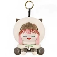 Ornements en peluche Spy Family, s'assoient en rangée, boîte à surprises, porte-clés, design original, nouveau, animal mignon en peluche, jouet en peluche, cadeau pour les garçons