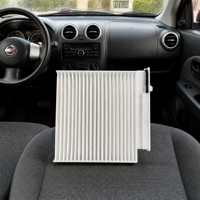Filtre à air d'habitacle de remplacement facile pour Micra Note, Duster Sandero, Clio Modus OEM 27891-AX01A 8201153808