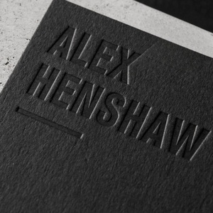 Sang Trọng 3D Nổi Tên Doanh Nghiệp Các Tông In Ấn Biểu Tượng Tùy Chỉnh Letterpress Debossed Màu Đen Bông Giấy Kinh Doanh Thẻ - Product Image 2