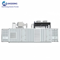 Grupo Electrógeno de Biogás Yuchai de 1000 kW 1250 kVA, Planta de Energía de Biogás de 1 MW Personalizada y Profesional para Generar Electricidad