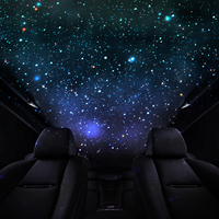 Kit d'éclairage LED RVB 36W à fibres optiques double tête pour plafond étoilé – Applications : Plafond de voiture, ciel étoilé