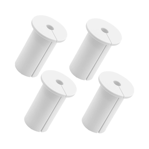 4-Piece Wall Feedthrough <strong>Starlink</strong> Cable Management Set with 1-Inch Wall Hole for Router <strong>Ethernet</strong> <strong>Adapter</strong> (White) Made in China - Product Image 1