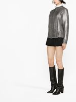 Pull en tricot pour femme, style rétro, motif simple, design Rowan, brillant, doré, OEM et ODM