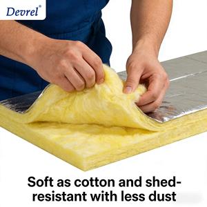 Manta de Lana de Vidrio de 60 mm con Revestimiento de Lámina de Aluminio <span class=keywords><strong>para</strong></span> Aislamiento de <span class=keywords><strong>Techos</strong></span>, Ignífuga, Ahorro de Energía, <span class=keywords><strong>Mejor</strong></span> Precio - Product Image 3