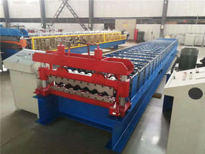 Single Layer Aluzinc Roofing Roll Forming Machine Ibr Roofing Making Machine - Product Image 2
