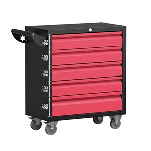 Chariot à outils multifonctionnel pour réparation automobile, acier, capacité de charge 150 kg, atelier mobile de qualité industrielle, ZHY-802 - Product Image 1