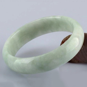 <strong>Wholesale</strong> Promotional Beautiful Green <strong>Stone</strong> s High Quality Rounded Natural <strong>Stone</strong> <strong>Jade</strong> Bangle Green - Product Image 2