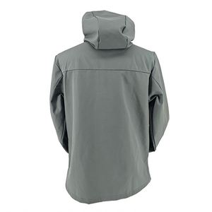 Meilleures ventes : Fabricants de vestes imperméables personnalisées avec logo, vestes de travail en jean vierges à fermeture éclair, vestes coupe-vent pour hommes - Product Image 4