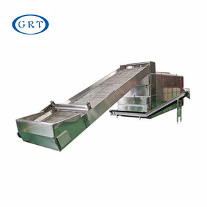 Séchoir à bande transporteuse à mailles en acier inoxydable continu automatique pour la transformation des aliments 220V Séchoir à légumes Composants de base de moteur PLC - Product Image 4