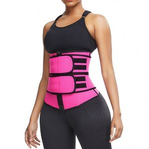 Ceinture de sudation et de fitness pour femme avec fermeture éclair, 100 % polyester, protection professionnelle flexible, par USA Mairun - Product Image 6