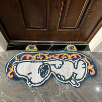 Tapis doux tufté moderne vintage de haute qualité personnalisé Snoopy Character salon rembourrage de tapis lavable