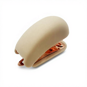 학생용 귀여운 문구 플라스틱 및 로즈 골드 12매 미니 휴대용 스테이플러 24/6 26/6 스테이플러 리무버 포함 미니 스테이플러 세트 - Product Image 3