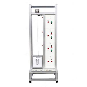 Simulateur d'ascenseur à quatre étages, équipement pédagogique pour la formation professionnelle et les laboratoires éducatifs - Product Image 1