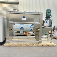 Fabricants fournissent mélangeur de ruban horizontal une variété de spécifications de matériau en acier inoxydable