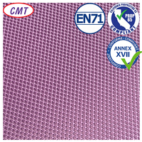 Tissu Oxford en polyester jacquard à grille croisée 840D respectueux de l'environnement avec certification EN71 pour les sacs de transport de vin, les housses de tablette