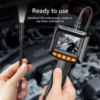Caméra d'inspection automobile KERUI avec écran de 2,4 pouces, outils de réparation, IP67, 2MP, endoscope portable pour tuyaux et égouts, endoscope industriel, 2000mAh