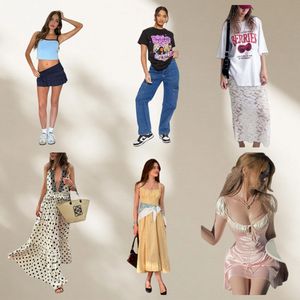 ชุดเดรสสตรีพรีเมี่ยมสไตล์บูติกผสมผสานเสื้อผ้ามือสองราคาถูก - Product Image 4